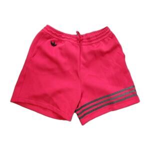 Adidas Originals Men's Street Neuclassic Sweat Shorts Size Medium Red Black